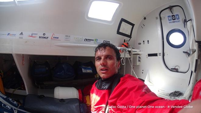 Didac Costa (One Planet One Ocean) – Vendée Globe © Didac Costa / One Planet One Ocean /Vendée Globe